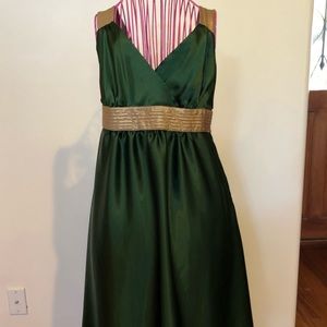 Gorgeous green Goddess Gown